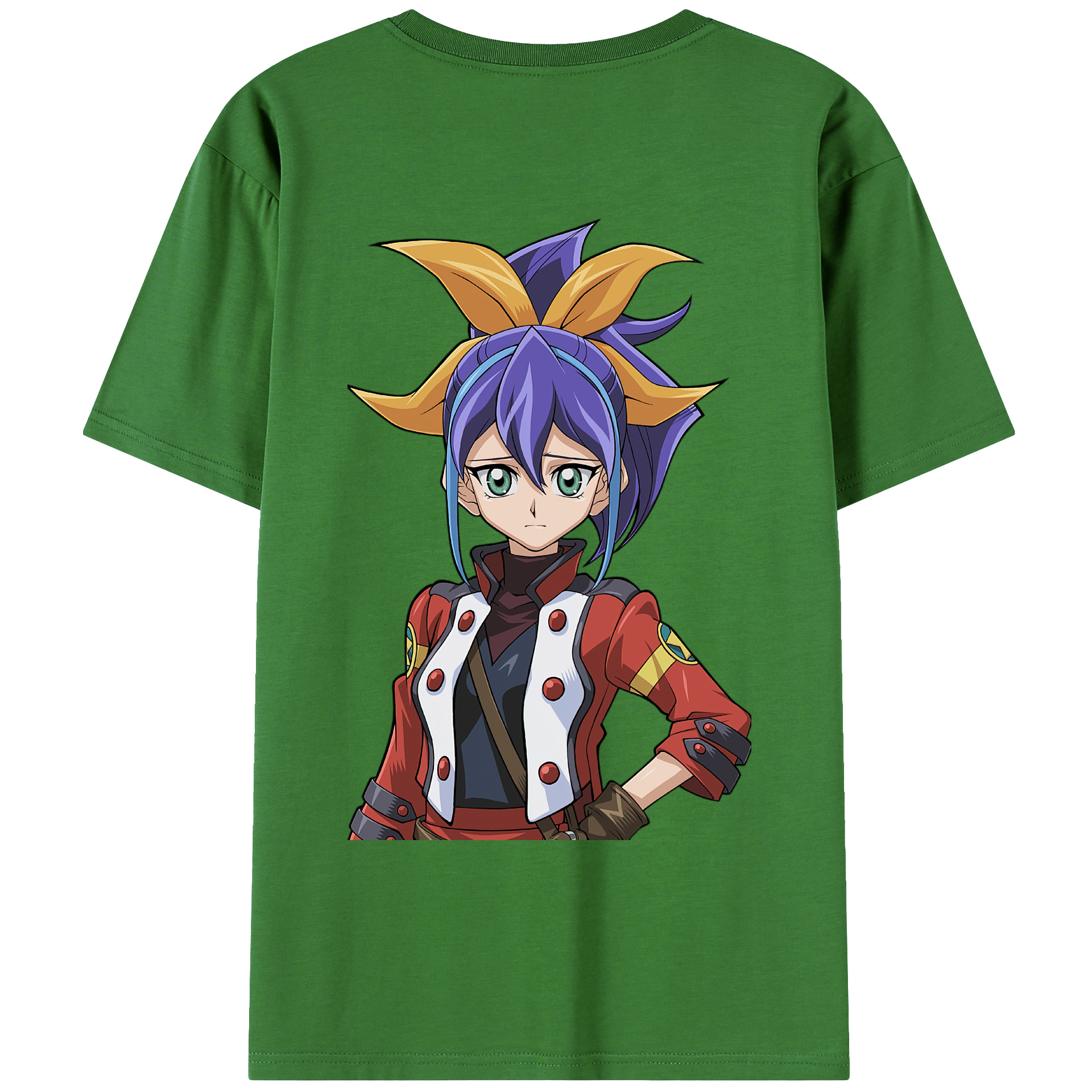 （画像用） 遊☆戯☆王 Yu-Gi-Oh! レディース半袖Tシャツ(バックプリント)